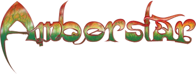 Amberstar logo for Amiga
